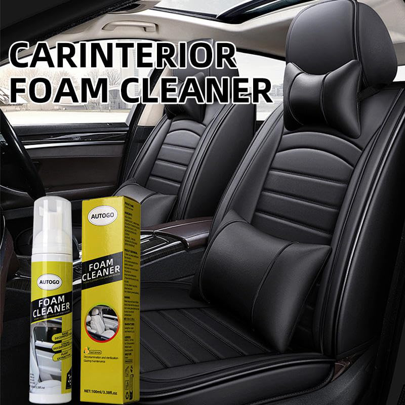 Leather Cleaner Interior - Nettoyant mousse multi-usage pour sièges en